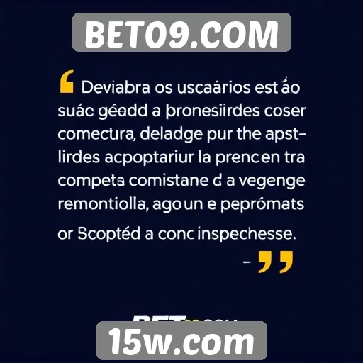 Depoimentos de usuários sobre a experiência no BET09.COM